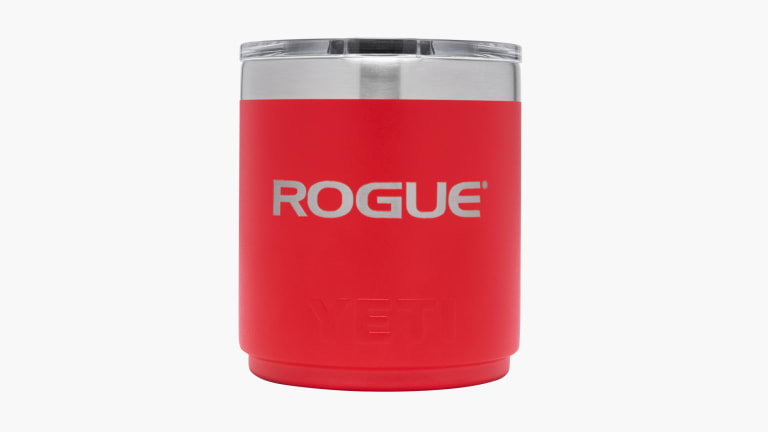 YETI Rambler - 10oz Lowball - Rescue Red | Rogue Fitness